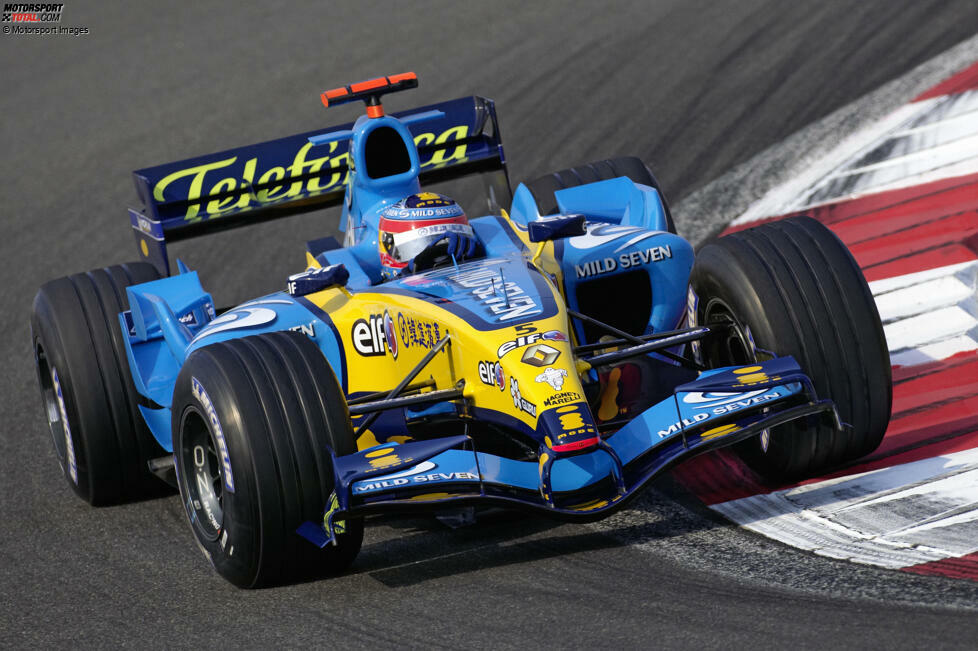 2005: James Allison ist als stellvertretender Technischer Direktor in die Entwicklung des Renault R25 involviert, der Fernando Alonso erstmals zum Weltmeister macht. Das Team gewinnt acht von 19 Rennen und damit auch den Titel in der Konstrukteurswertung.