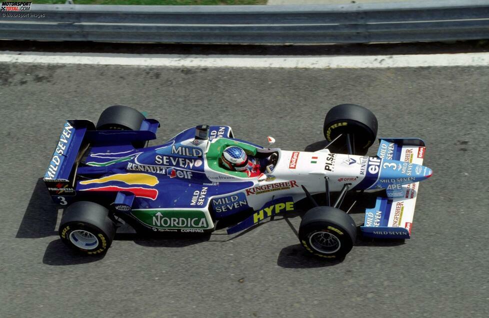 1996: Michael Schumacher ist weg, Jean Alesi und Gerhard Berger sind da. Aber an die Erfolge der Vorjahre kann Benetton mit Aero-Leiter James Allison nicht mehr anknüpfen. Das Team bleibt erstmals seit Jahren ohne Sieg und erzielt mit dem B196 WM-Platz drei in der Konstrukteurswertung.