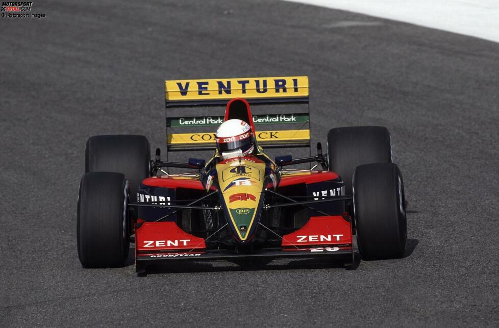 1992: Nach nur einem Jahr wechselt James Allison als Aerodynamik-Leiter zum kleinen Larrousse-Team und bekommt es dort mit dem LC92 zu tun. Das Auto holt nur einen Punkt.