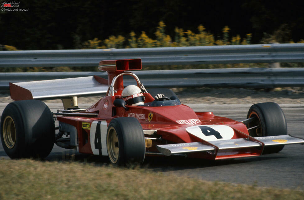 Ferrari 312B2: Jacky Ickx (Belgien), Arturo Merzario (Italien)