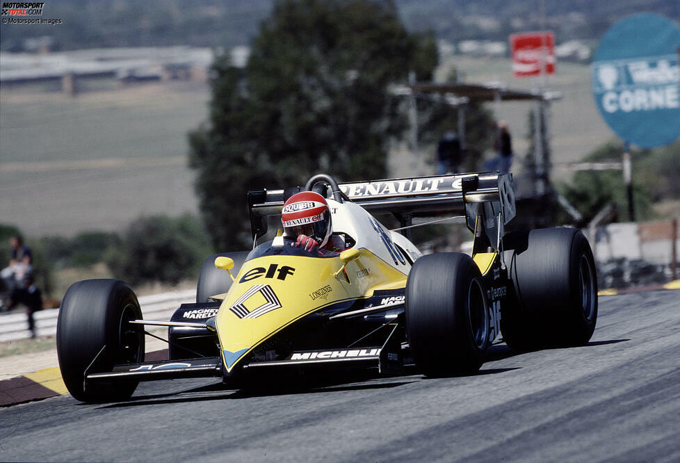Renault RE40: Alain Prost (Frankreich), Eddie Cheever (USA)