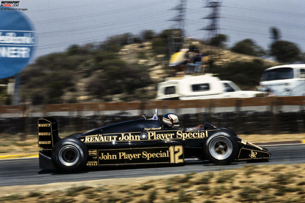 Lotus-Renault 94T: Elio de Angelis (Italien), Nigel Mansell (Großbritannien)