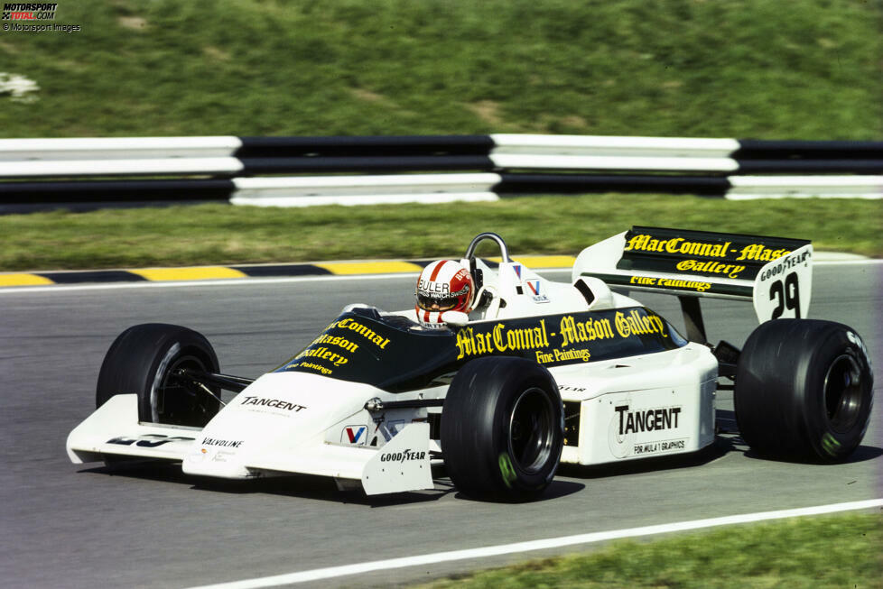 Arrows-Ford A6: Marc Surer (Schweiz), Chico Serra (Brasilian), Alan Jones (Australien), Thierry Boutsen (Belgien)