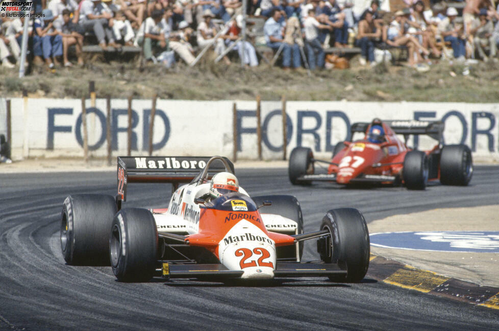 Alfa Romeo 183T: Andrea de Cesaris (Italien), Mauro Baldi (Italien)