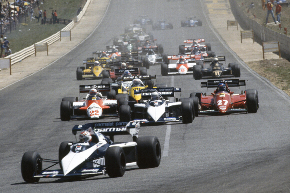Unser Foto-Rückblick auf die Formel-1-Saison 1983: So haben die Fahrzeuge von Ferrari, McLaren, Brabham, Lotus & Co. damals ausgesehen
