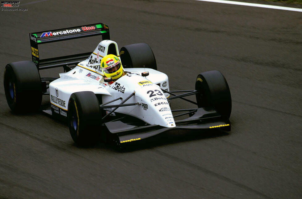 Minardi-Ford M193: Christian Fittipaldi (Brasilien) und teilweise Fabrizio Barbazza (Italien), Pierluigi Martini (Italien) sowie Jean-Marc Gounon (Frankreich)