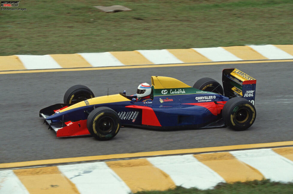 Larrousse-Lamborghini LH93: Philippe Alliot (Frankreich), Erik Comas (Frankreich) und teilweise Toshio Suzuki (Japan)