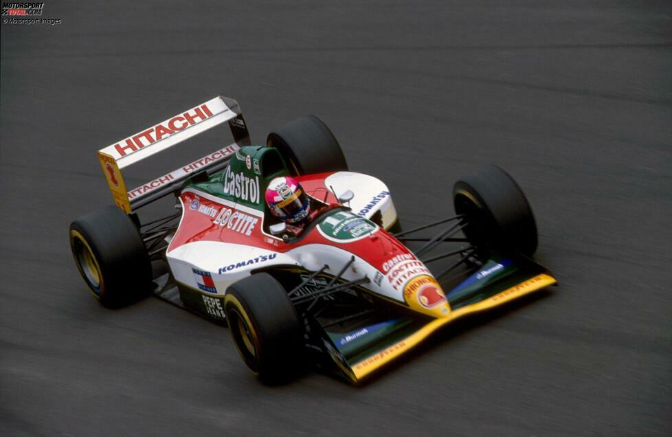 Lotus-Ford 107B: Alessandro Zanardi (Italien), Johnny Herbert (Großbritannien) und teilweise Pedro Lamy (Portugal)