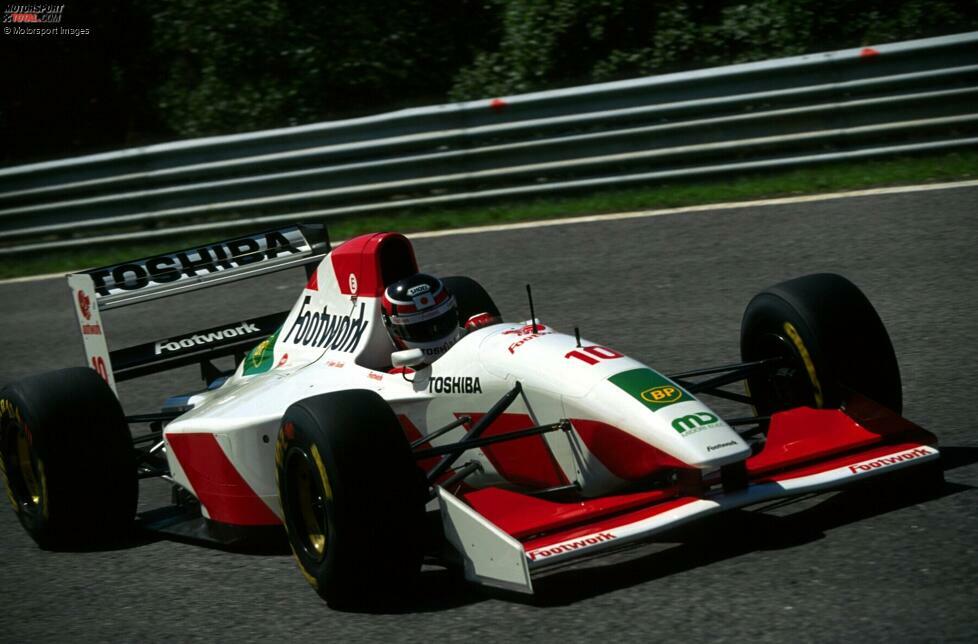 Footwork-Mugen-Honda FA14: Derek Warwick (Großbritannien), Aguri Suzuki (Japan)