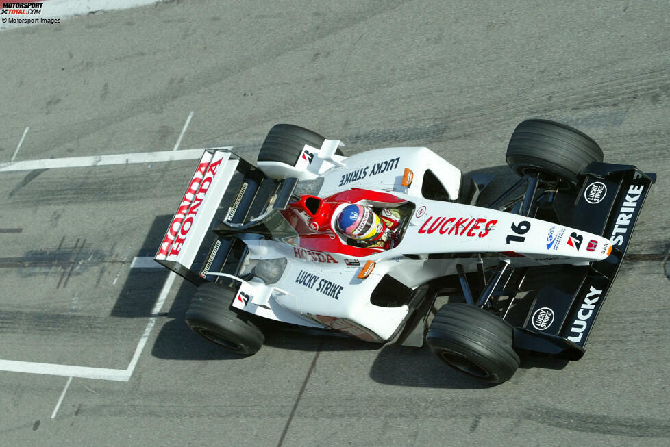 BAR-Honda 005: Jacques Villeneuve (Kanada), Jenson Button (Großbritannien) und teilweise Takuma Sato (Japan)