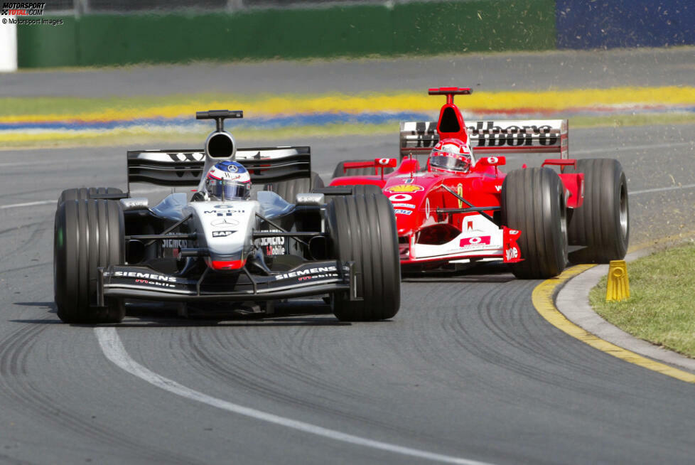 Die einzelnen Fahrzeuge der Formel-1-Saison 2003 und wer sie damals bewegt hat!