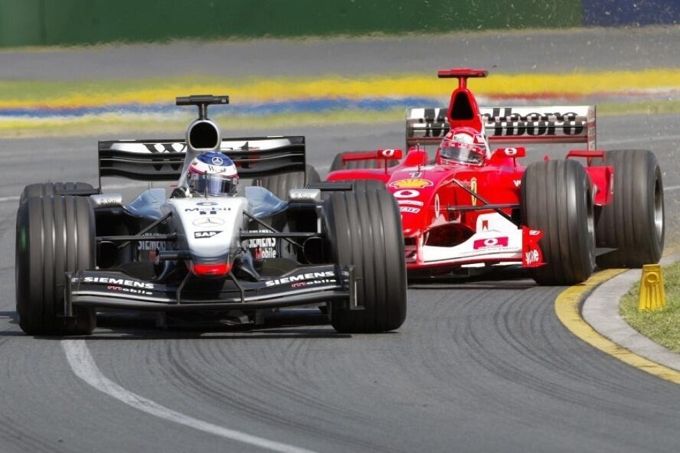 Unser Foto-Rückblick auf die Formel-1-Saison 2003: So haben die Fahrzeuge von Ferrari, Jordan, McLaren & Co. damals ausgesehen