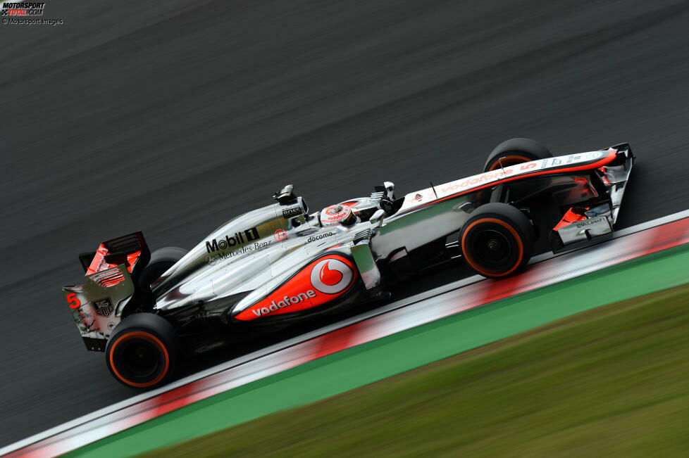 McLaren-Mercedes MP4-28: Jenson Button (Großbritannien), Sergio Perez (Mexiko)