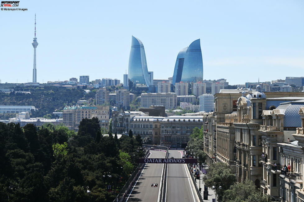 Die wichtigsten Fakten zum Formel-1-Samstag in Aserbaidschan: Wer schnell war, wer nicht und wer überrascht hat - alle Infos dazu in dieser Fotostrecke!