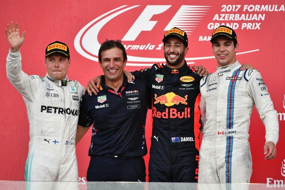 Wir blicken zurück auf die letzten Sieger und ihre Siegerautos beim Formel-1-Rennen auf dem Baku City Circuit in Aserbaidschan