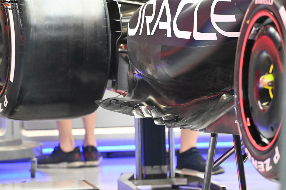 Red Bull RB19: Unterboden