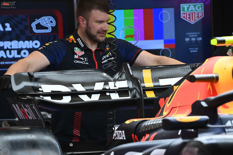 Red Bull RB19: Heckflügel