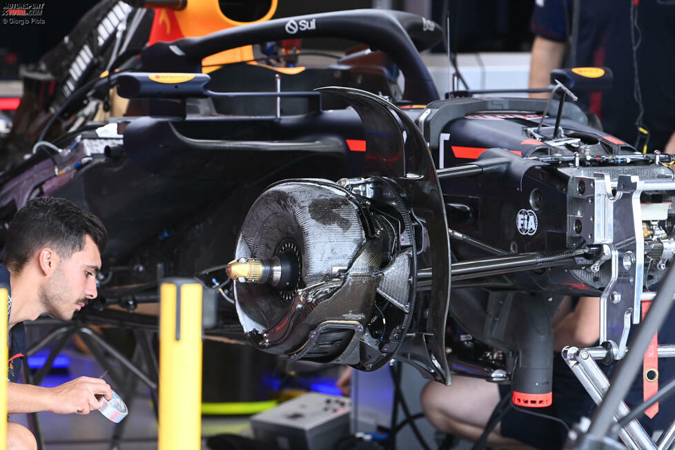 Red Bull RB19: Vorderrad-Bremse