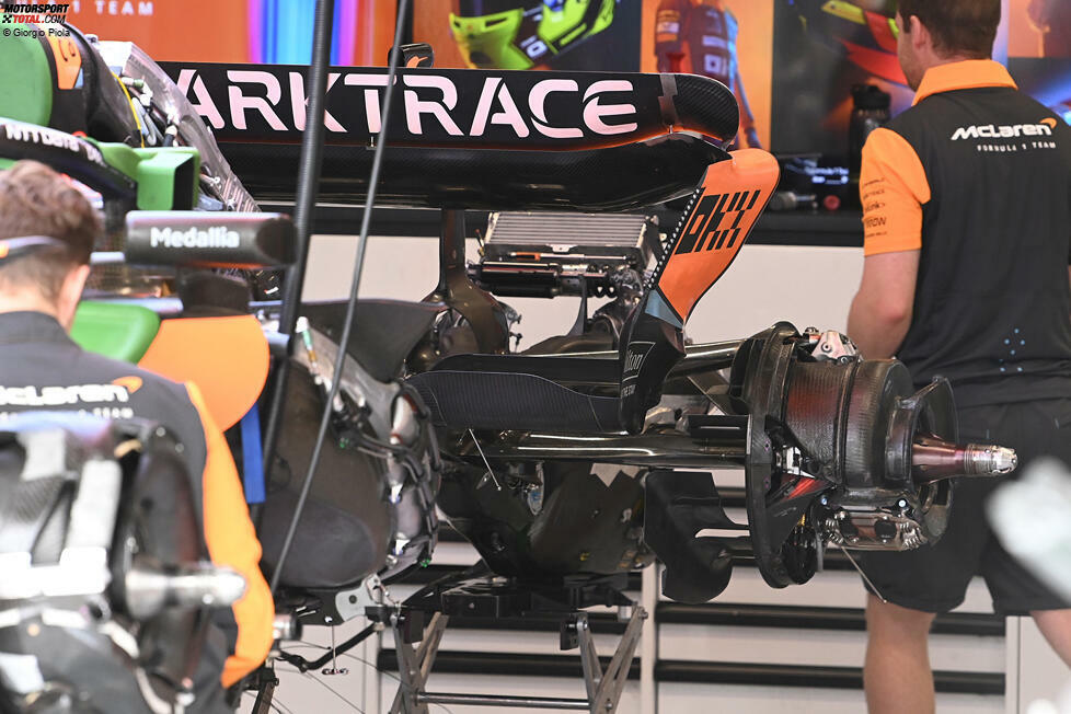 McLaren MCL60: Hinterrad-Bremse
