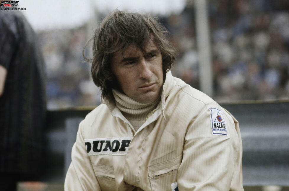 Jackie Stewart (Großbritannien): Mit Matra gewinnt Stewart 1969 seinen ersten Titel. 1971 legt er einen zweiten nach, wieder unter der Regie von Teamchef Ken Tyrrell, dann aber im Team, das dessen Namen trägt. 1973 wird Stewart auf Tyrrell zum dritten Mal Weltmeister und tritt am Saisonende zurück.