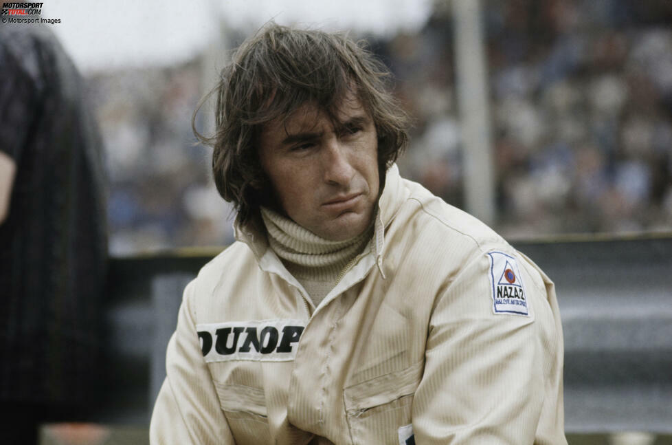 Jackie Stewart (Großbritannien): Mit Matra gewinnt Stewart 1969 seinen ersten Titel. 1971 legt er einen zweiten nach, wieder unter der Regie von Teamchef Ken Tyrrell, dann aber im Team, das dessen Namen trägt. 1973 wird Stewart auf Tyrrell zum dritten Mal Weltmeister und tritt am Saisonende zurück.