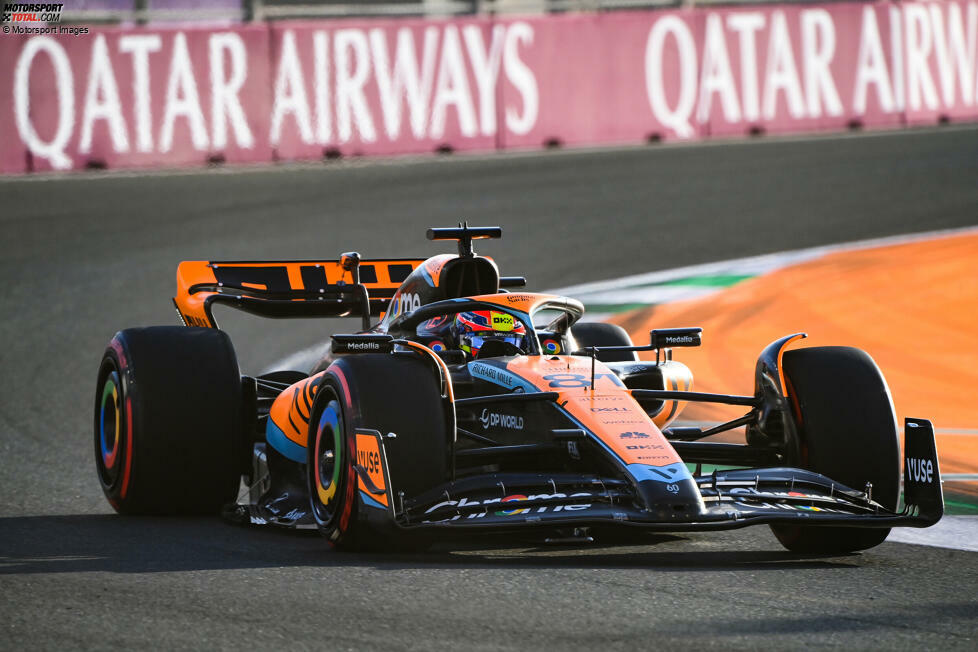 ... 0,020 Sekunden vor dem bestplatzierten Formel-1-Neuling im Feld: Oscar Piastri. Der McLaren-Fahrer dringt mit dem MCL60 erstmals in seiner Karriere in Q3 vor und sichert sich eine gute Ausgangslage - auch auf Kosten von ...