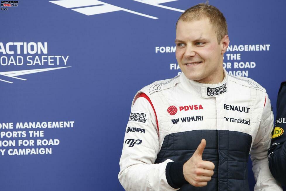 17. Valtteri Bottas (Williams) - 4 Punkte