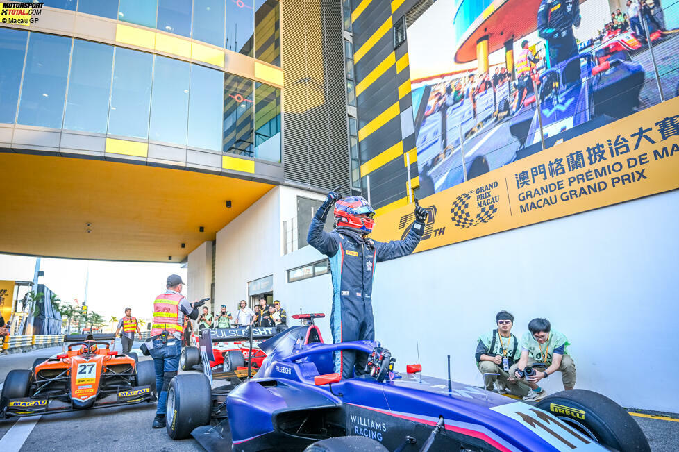 Williams - Luke Browning (15. in der Formel 3): Sein Sieg beim prestigeträchtigen Formel-3-Weltcup in Macau war eindeutig der Höhepunkt des Briten, denn ein Sieg gelang ihm in der regulären Formel-3-Saison nicht. Ein Top-10-Ergebnis in den letzten elf Saisonrennen reicht nicht für einen Aufstieg in die Formel 2.