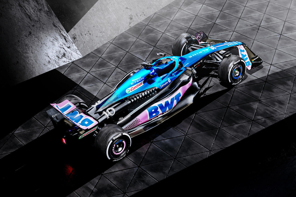 Das ist der Alpine A523, mit dem Pierre Gasly und Esteban Ocon 2023 in der Formel 1 antreten werden