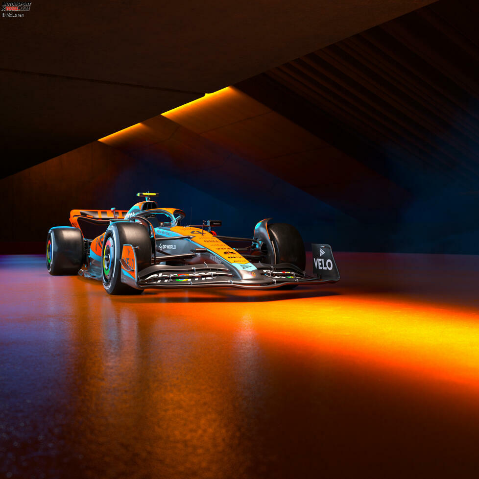 Das ist der McLaren MCL60 für die Formel-1-Saison 2023.