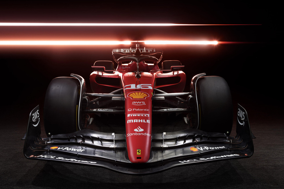 Das ist der Ferrari SF-23, mit dem Charles Leclerc und Carlos Sainz 2023 um den WM-Titel in der Formel 1 kämpfen wollen