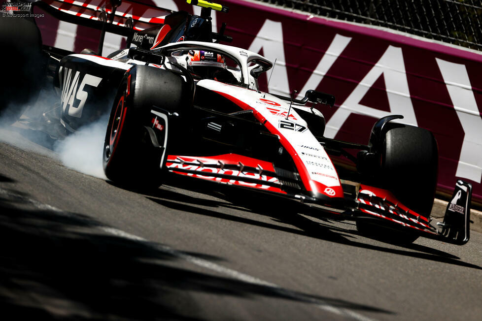 ... Nico Hülkenberg ist das aber ohne Relevanz: Der einzige Deutsche in der Formel 1 fährt im Haas VF-23 hinterher und erreicht nur P18 unter 20 Fahrern, genau 0,009 Sekunden hinter Teamkollege Kevin Magnussen. Ob Hülkenberg ...