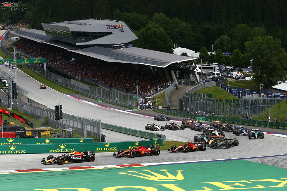 Die wichtigsten Fakten zum Formel-1-Sonntag in Österreich: Wer schnell war, wer nicht und wer überrascht hat - alle Infos dazu in dieser Fotostrecke!