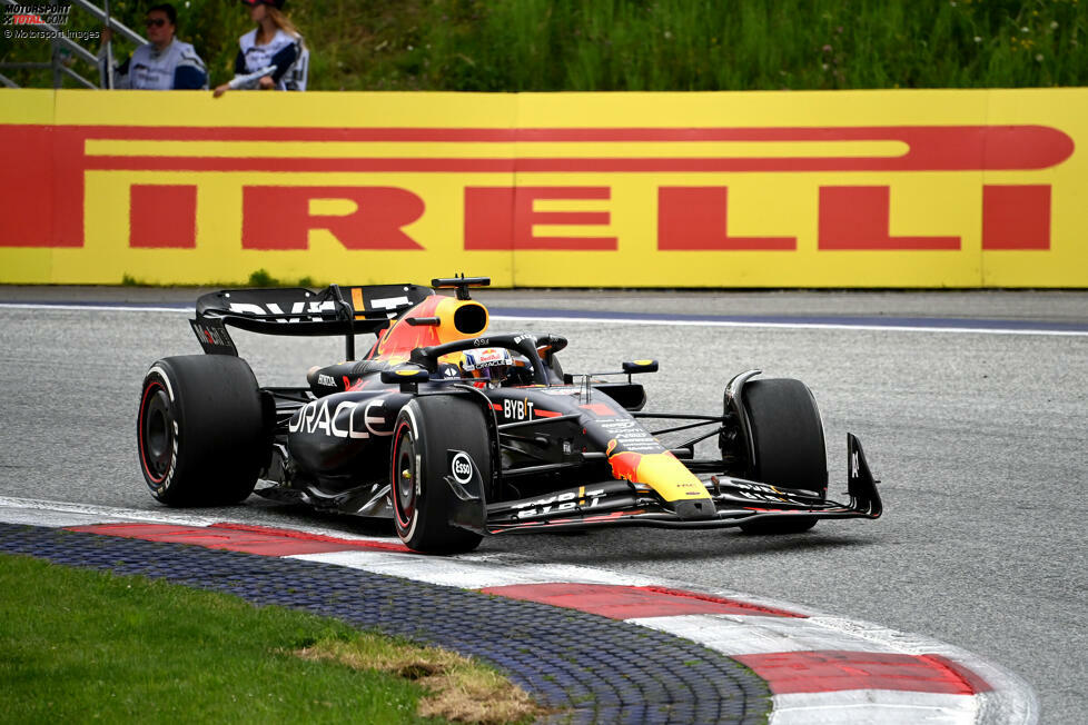 Max Verstappen gewinnt im Red Bull RB19 überlegen den Österreich-Grand-Prix 2023 und holt sich mit dem Sieg im Sprint und der schnellsten Rennrunde am Sonntag die maximale Punktzahl. Er baut seine Führung in der WM weiter aus, während ...