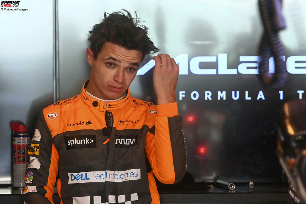 Lando Norris (McLaren): 3 Punkte - Tracklimits in Österreich (1) und Kollision mit Charles Leclerc in Sao Paulo (2)