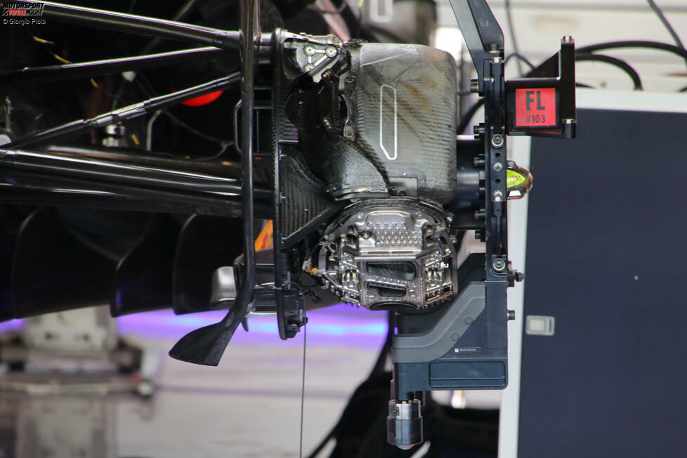 Red Bull RB19: Vorderrad-Bremse