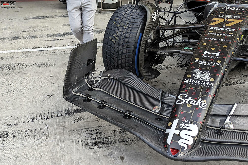 Alfa Romeo C43: Frontflügel