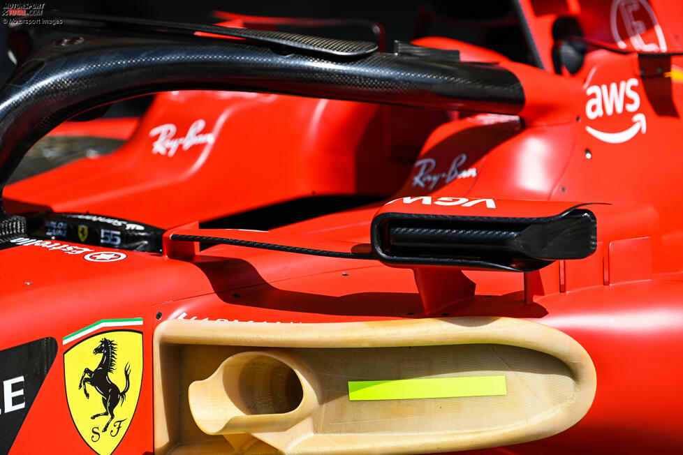 Ferrari SF-23: Rückspiegel
