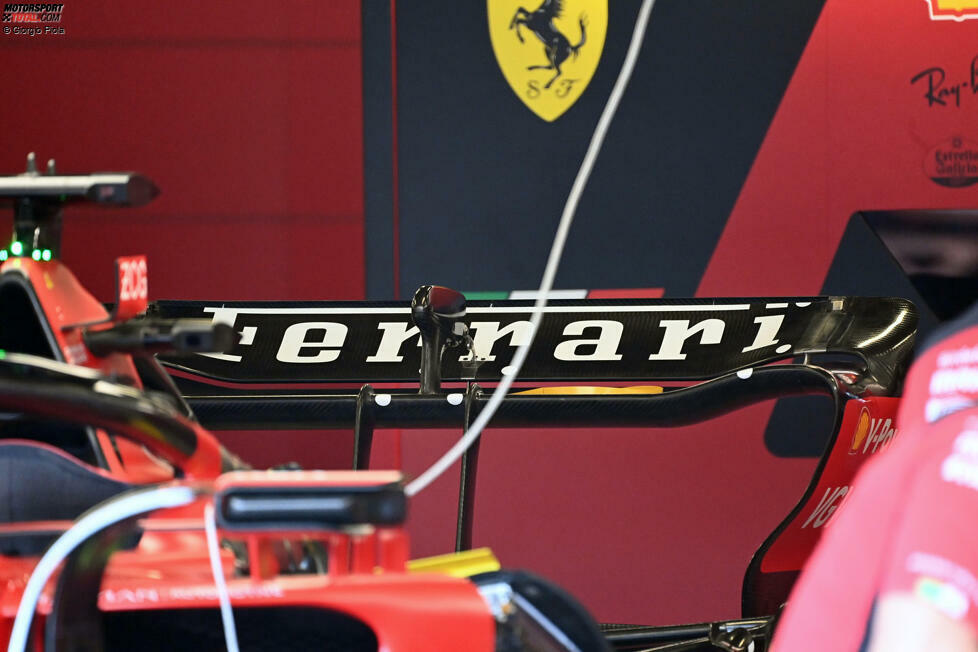 Ferrari SF-23: Heckflügel