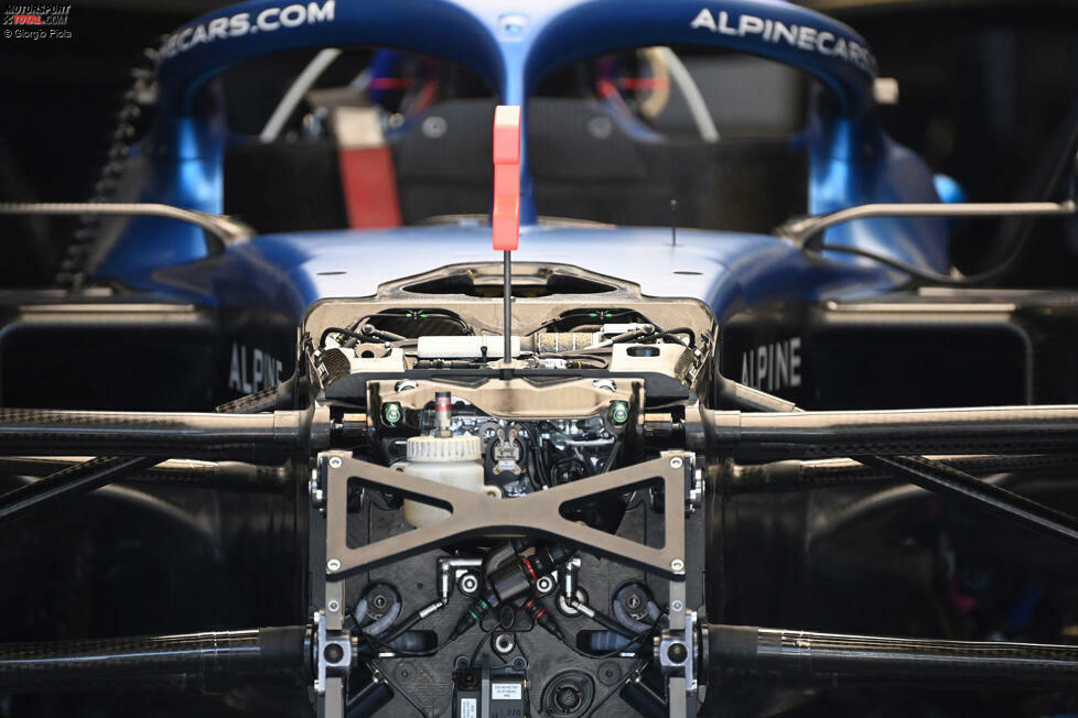 Alpine A523: Federung