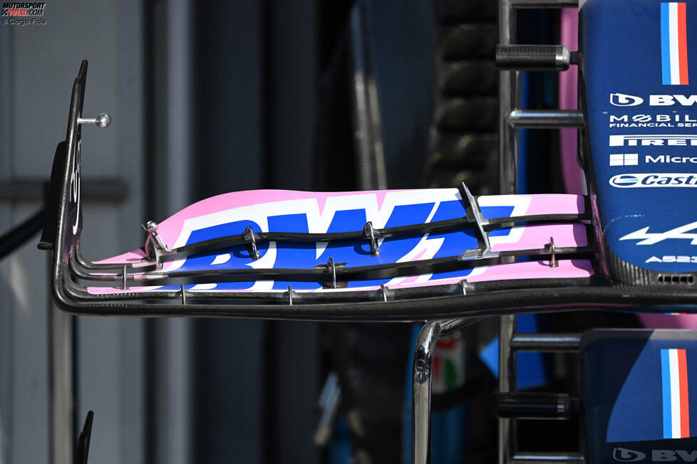 Alpine A523: Frontflügel
