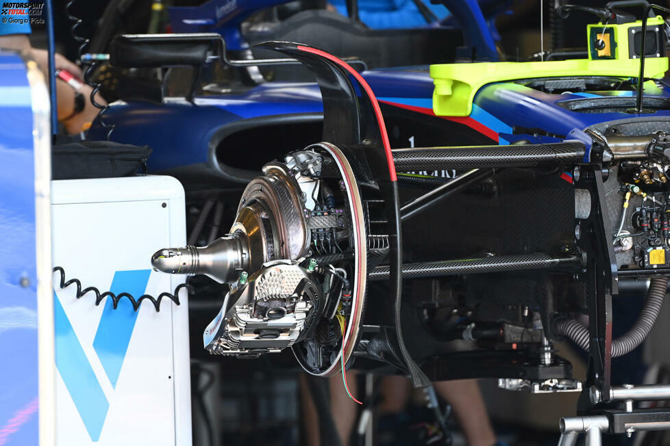 Williams FW45: Vorderrad-Bremse