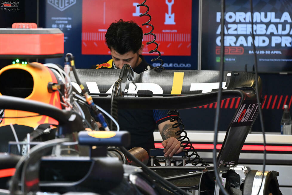 Red Bull RB19: Heckflügel