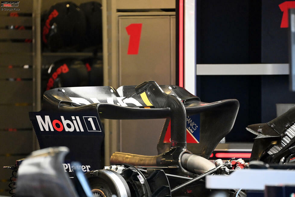 Red Bull RB19: Heckflügel