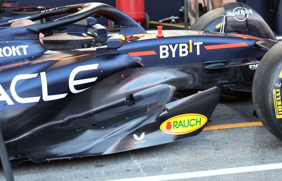 Red Bull RB19: Unterboden