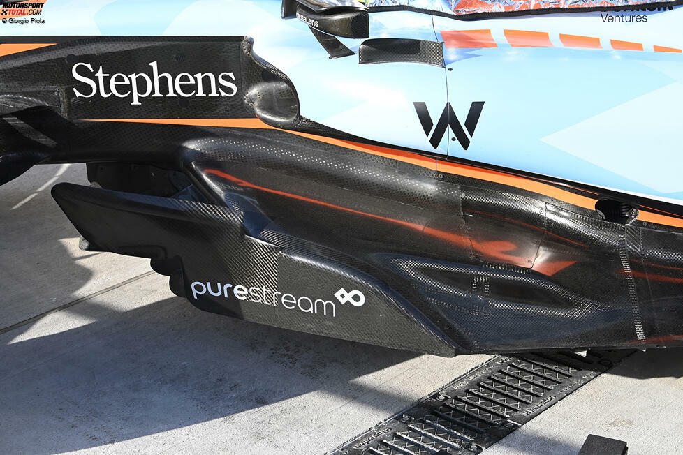 Williams FW45: Unterboden