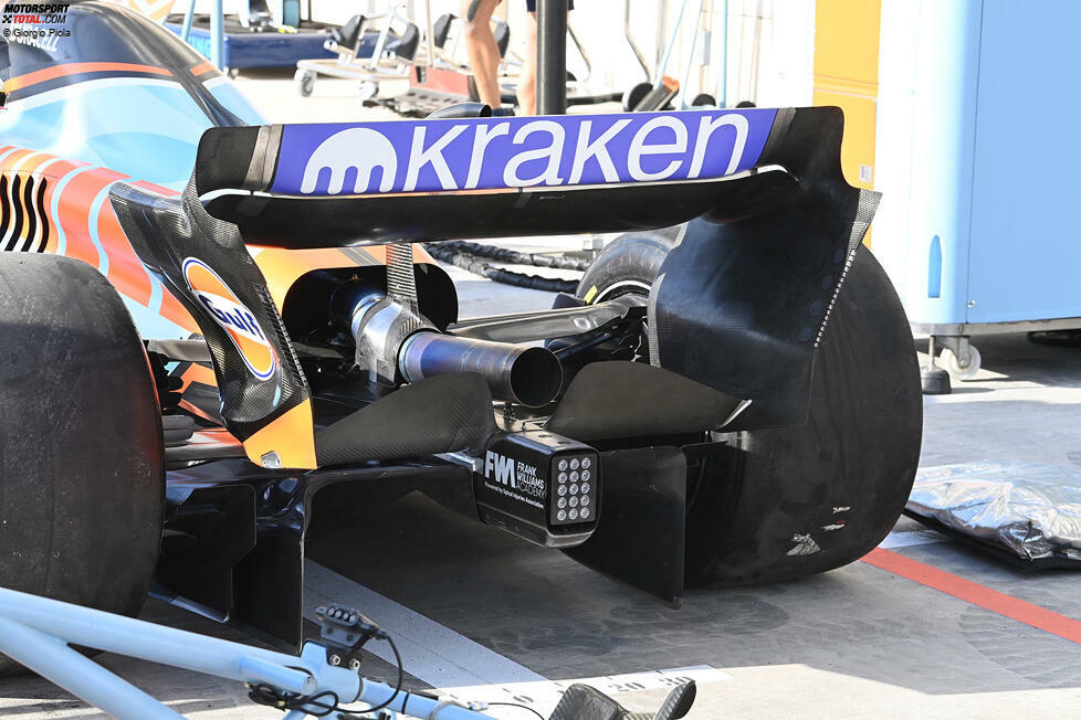Williams FW45: Heckflügel