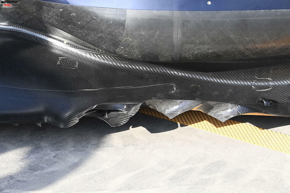 Red Bull RB19: Unterboden
