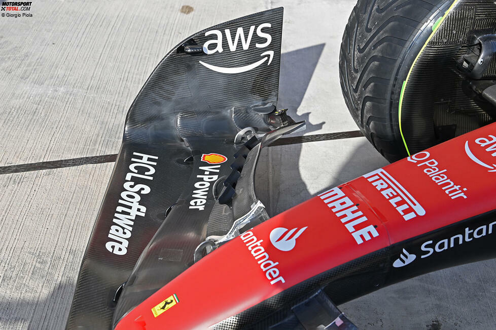 Ferrari SF-23: Frontflügel