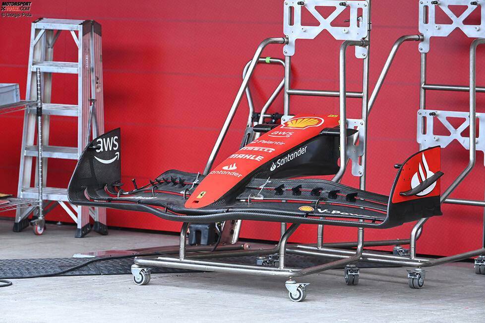 Ferrari SF-23: Frontflügel
